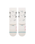 Stance Jason Crew Sock White - ARROW & BEAST