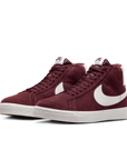Nike SB Zoom Blazer Mid Burgundy Crush FD0731-600 - ARROW & BEAST