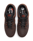 NIke SB Dunk Low Pro PRM Krampus Smoke Grey/Campfire Orange HV1668-001