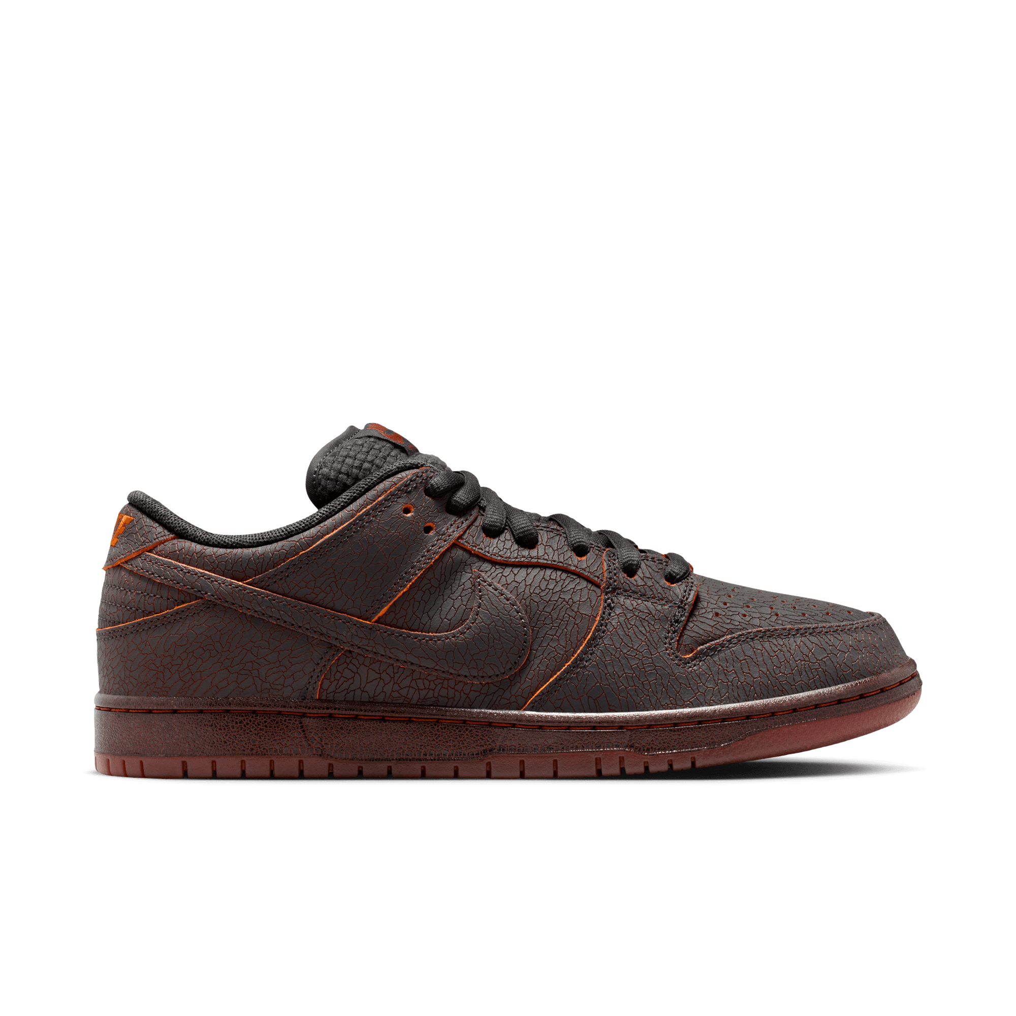 NIke SB Dunk Low Pro PRM Krampus Smoke Grey/Campfire Orange HV1668