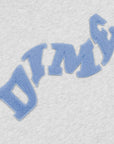 Dime MTL College Crewneck Ash Grey - ARROW & BEAST