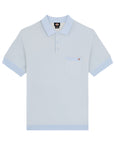 Dickies Rocky Knit Polo Short Sleeve Whitecap Grey