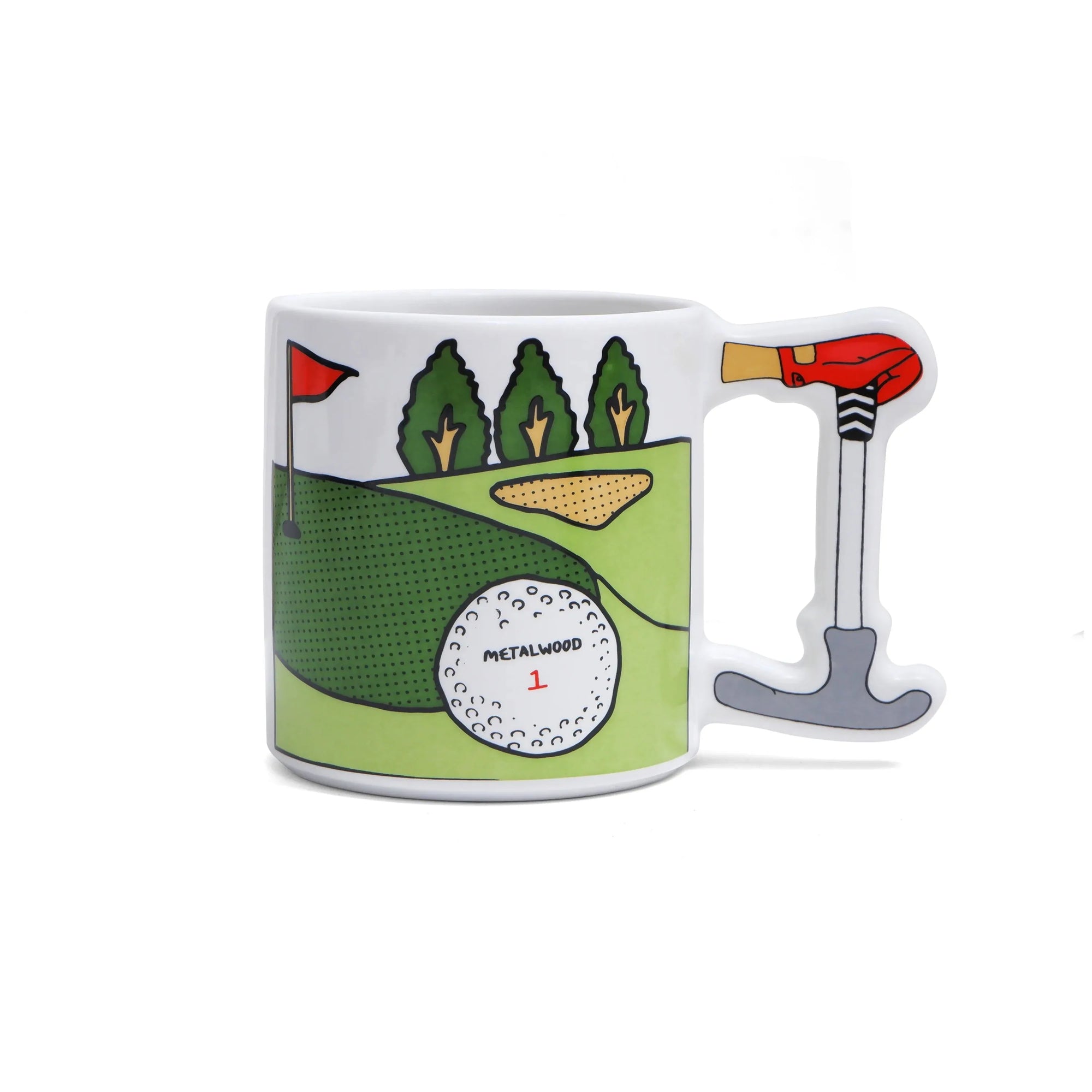 Metalwood Putt Putt Ceramic Mug - ARROW & BEAST