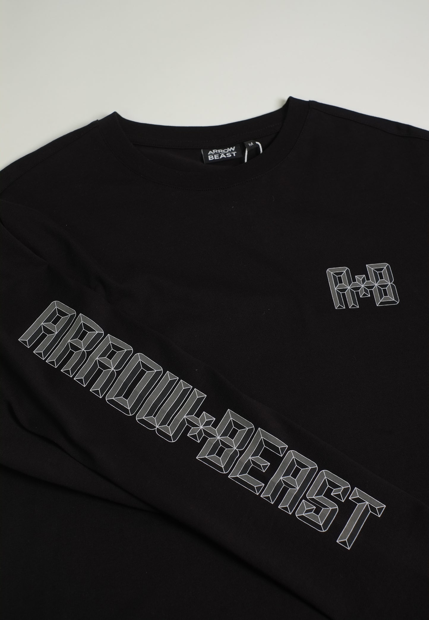Arrow & Beast Tiles LS-Shirt Black