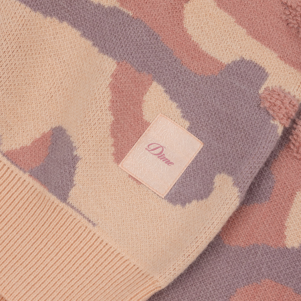 Dime MTL Camo Chenille Knit Blush