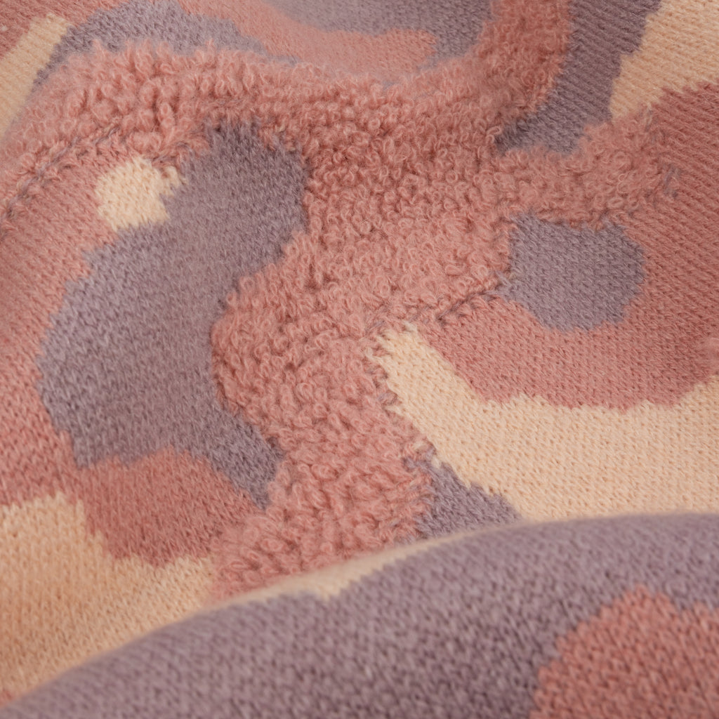 Dime MTL Camo Chenille Knit Blush