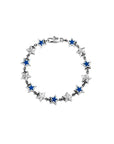 TwoJeys Enameled Stars Bracelet Blue