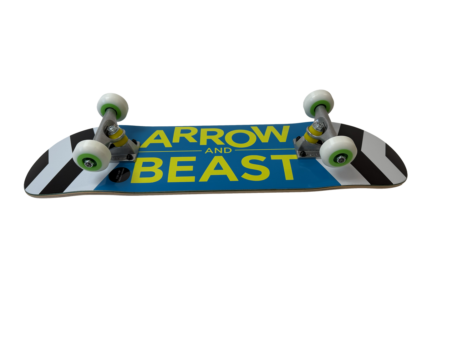 Arrow & Beast Stacked Blue Complete 7,25" Skateboard Deck