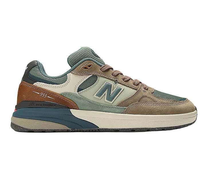 New Balance Numeric NM933ORI Shoes Mushroom New Spruce – ARROW & BEAST