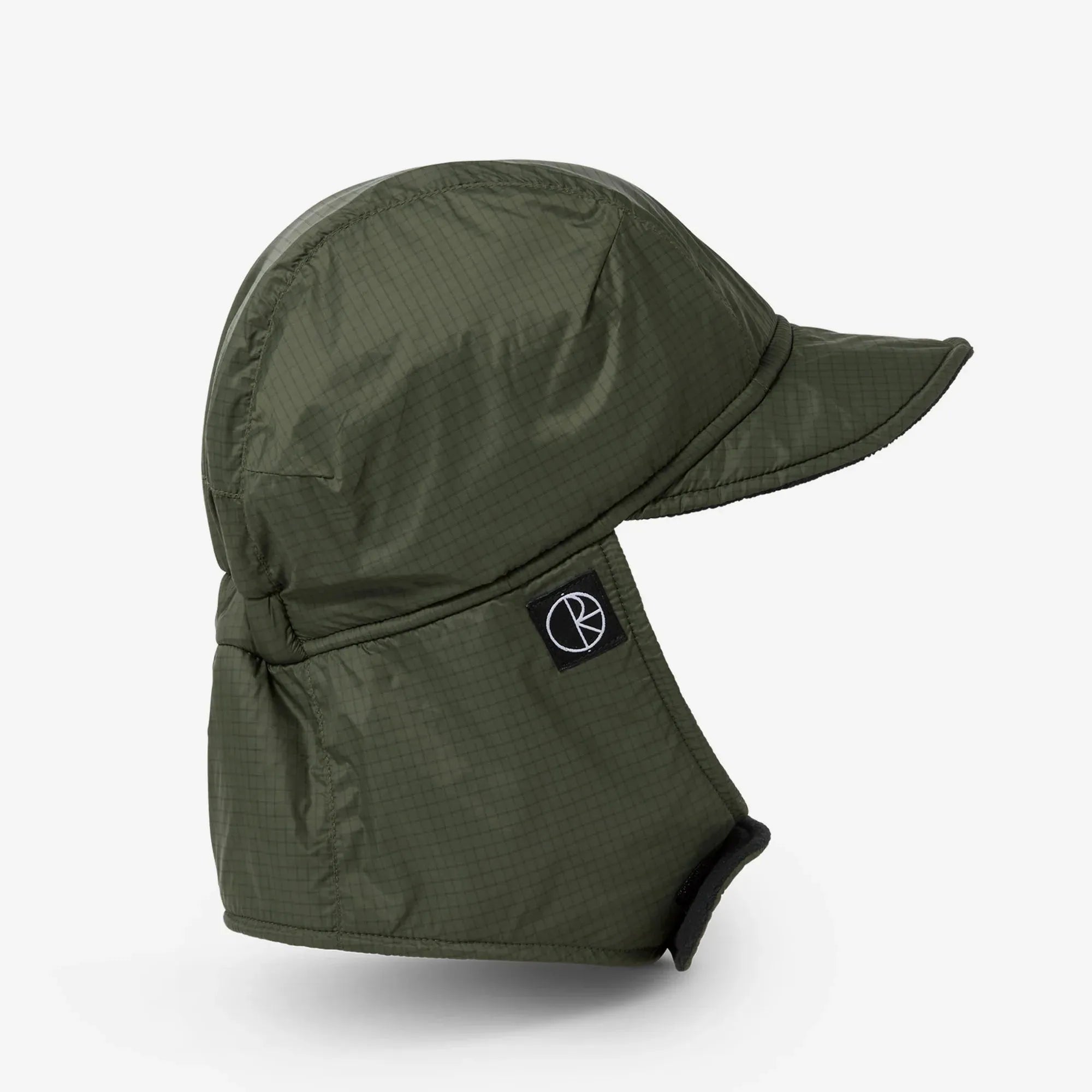 Polar Skate Co. Luke Flap Cap Grey Green - ARROW & BEAST