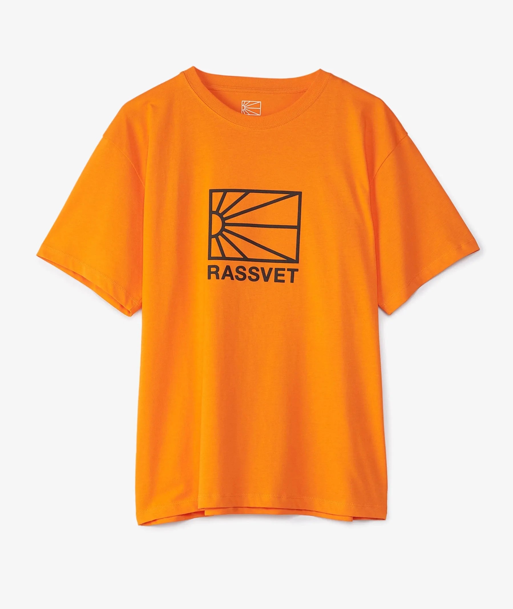 Rassvet Big Logo Tee Orange - ARROW & BEAST