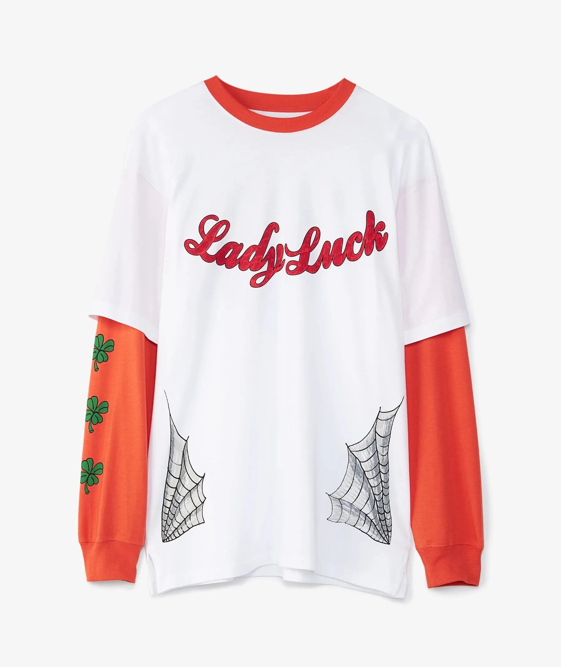 Rassvet Lady Luck LS Tee White - ARROW & BEAST