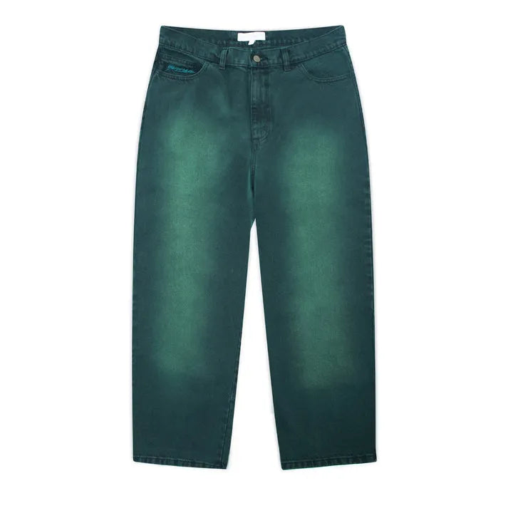 Yardsale XXX Faded Phantasy Jeans Green - ARROW & BEAST