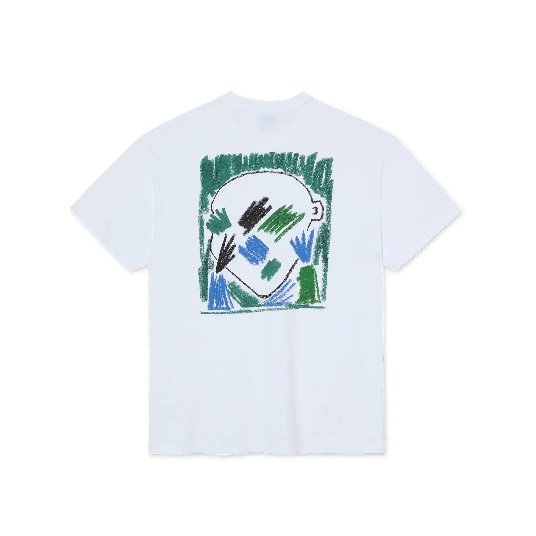 Polar Skate Co. - Portrait Tee (White) - ARROW & BEAST