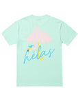 Helas Limited Flamingo Tee Lime