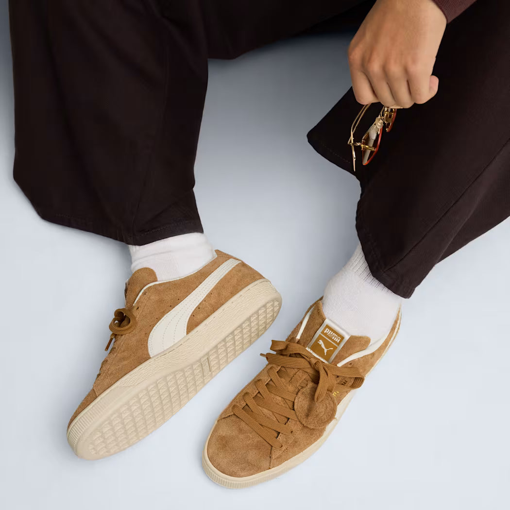 Puma Suede Charles F. Stead V - Honey Butter-PUMA White