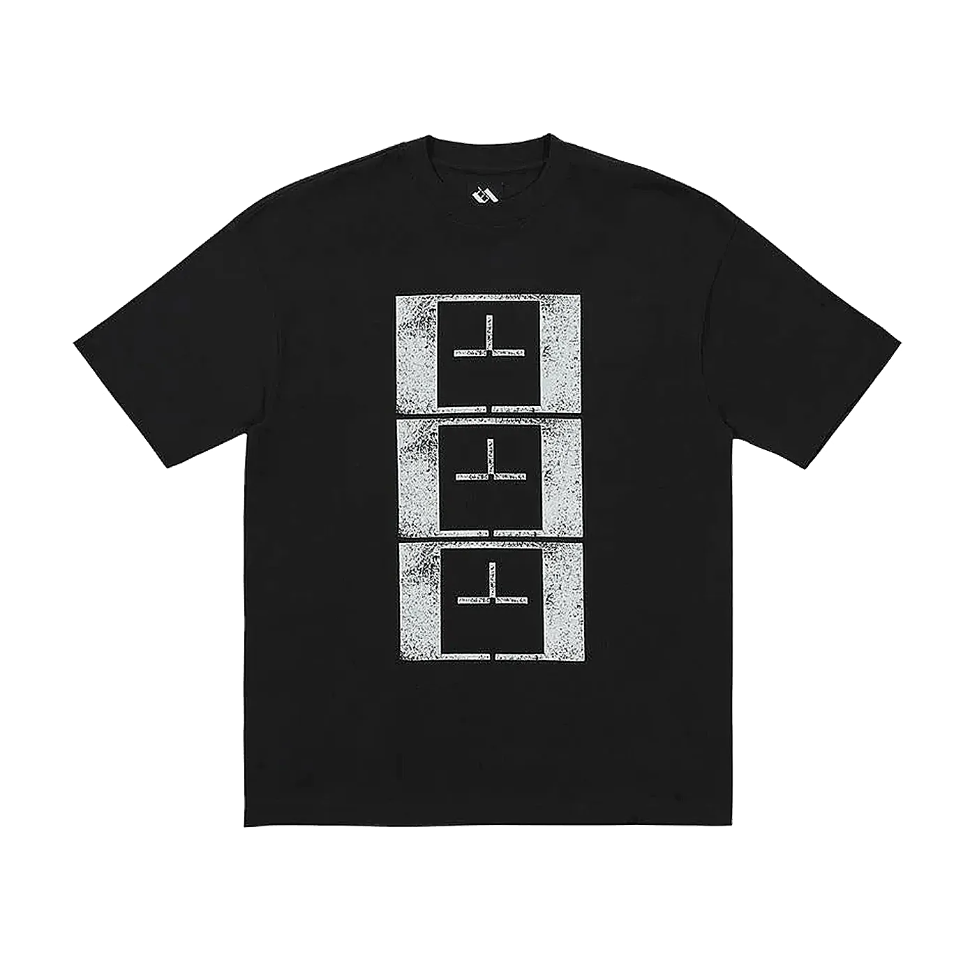 The Trilogy Tapes - TTT Upside Down Stamp T's T-shirt Black - ARROW & BEAST