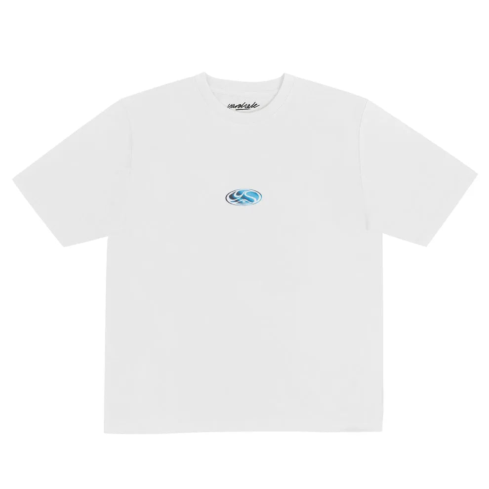 Yardsale XXX Wave Serpent Tee White - ARROW & BEAST