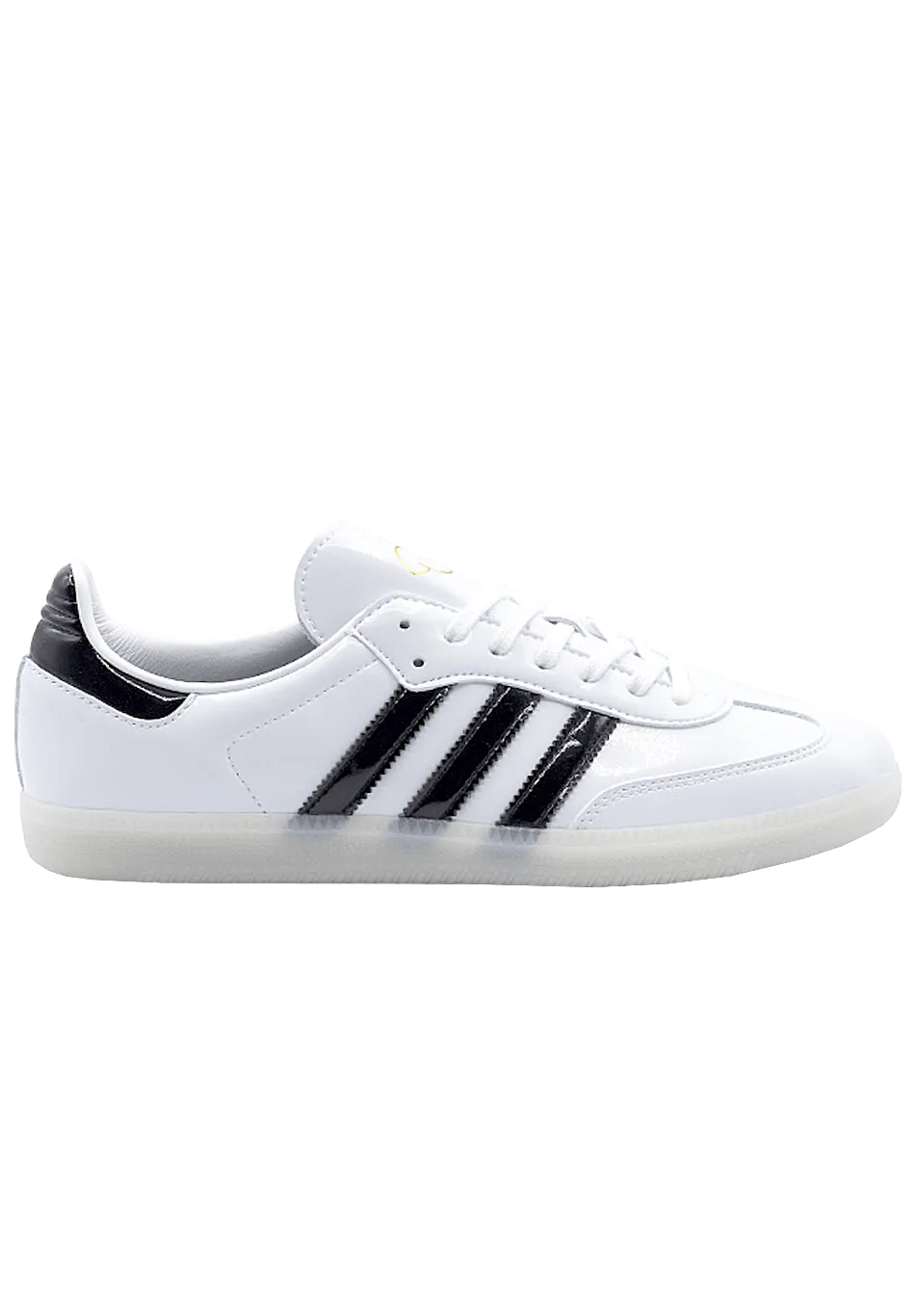adidas Skateboarding Samba Dill Patent Leather White IE5158 ONLINE ONLY - ARROW & BEAST
