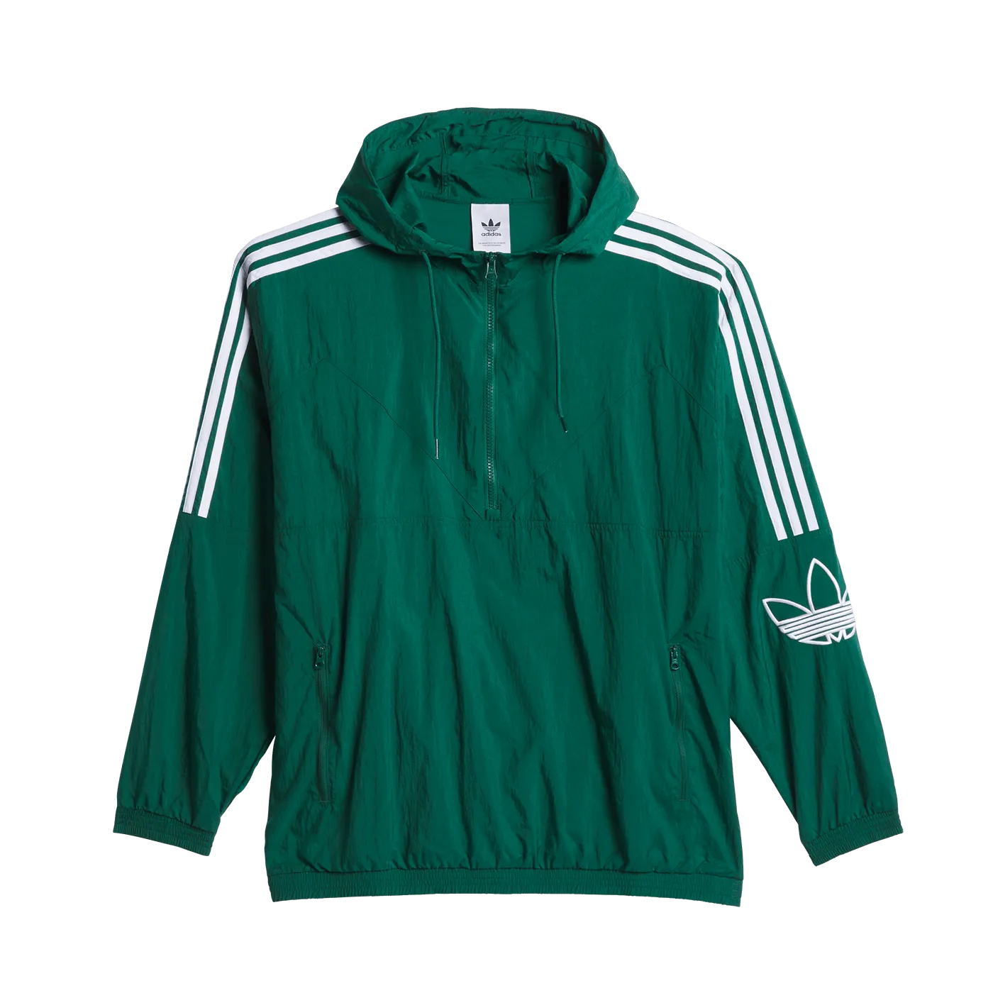 adidas Skateboarding CL Anorak Jacket Collegiate Green - ARROW & BEAST