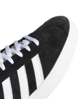 adidas Skateboarding Gazelle ADV Shoe Black White FX6563 - ARROW & BEAST