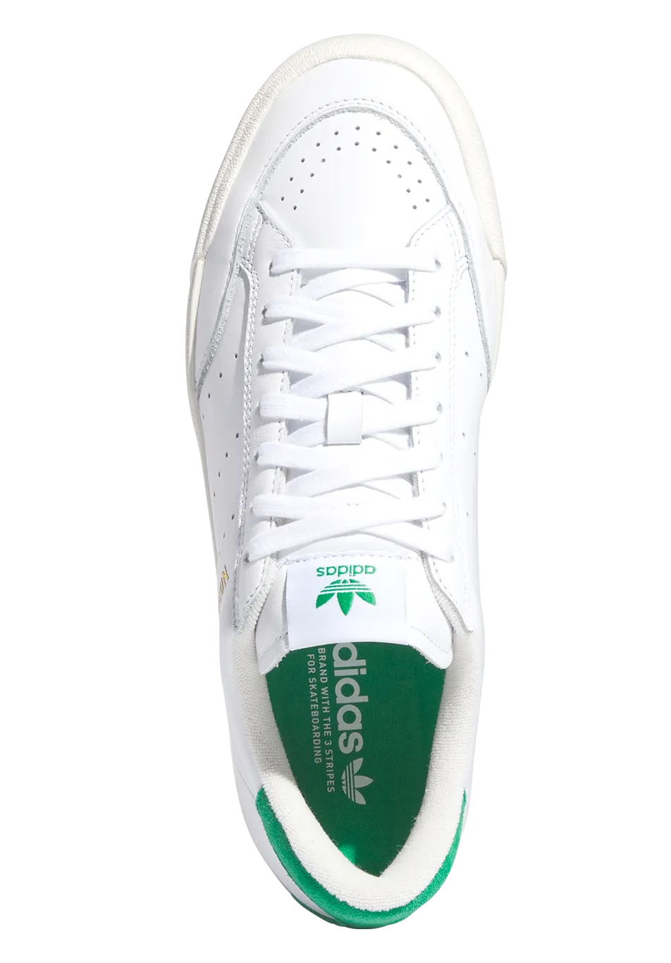 adidas Skateboarding Nora Skate Shoe White Green IG5269 ONLINE ONLY - ARROW & BEAST