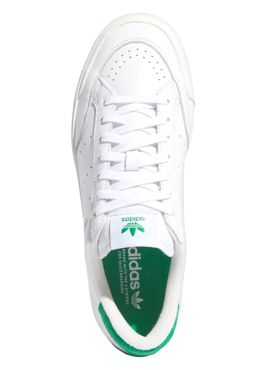 adidas Skateboarding Nora Skate Shoe White Green IG5269 ARROW & BEAST