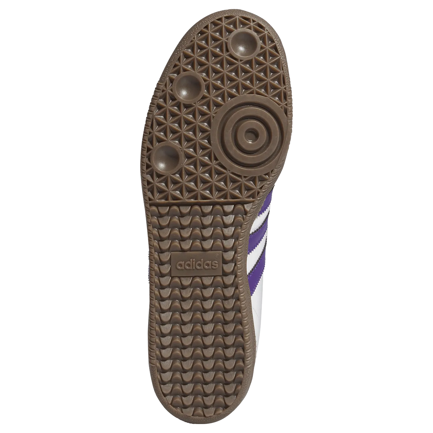 adidas Skateboarding Samba Cloud White Collegiate Purple IE6613 - ARROW & BEAST