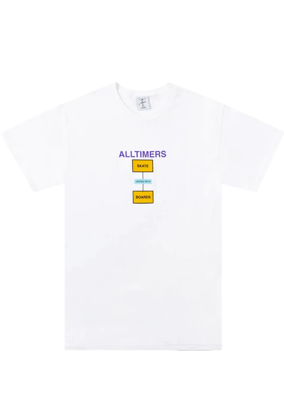 Alltimers Form & Matter Tee White - ARROW & BEAST