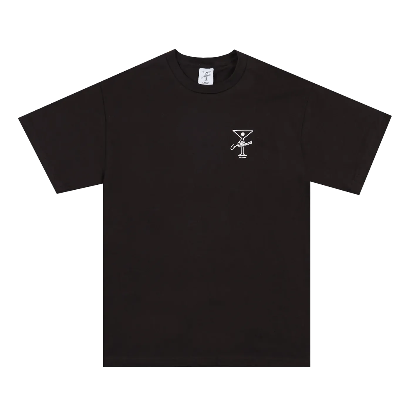 Alltimers League Player Tee Black White - ARROW & BEAST
