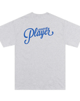 Alltimers League Player Tee Grey Royal - ARROW & BEAST