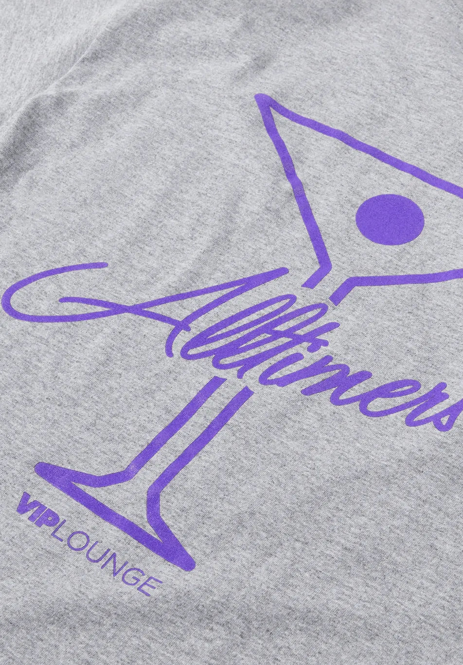 Alltimers League Player Tee Heather Grey - ARROW & BEAST