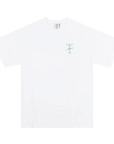 Alltimers League Player Tee White Green - ARROW & BEAST