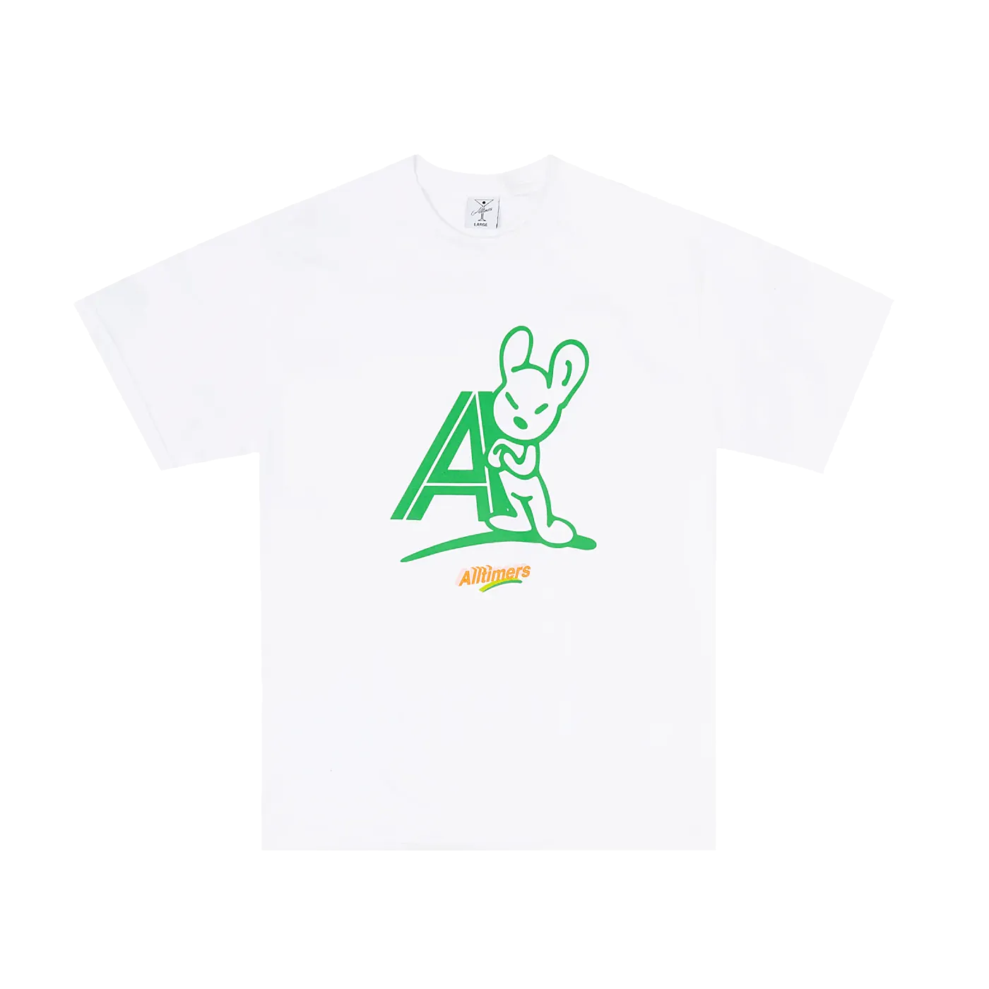 Alltimers Mad Rabbit Tee White - ARROW & BEAST