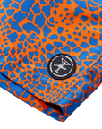 Alltimers Raffe Camo Swim Shorts Orange - ARROW & BEAST