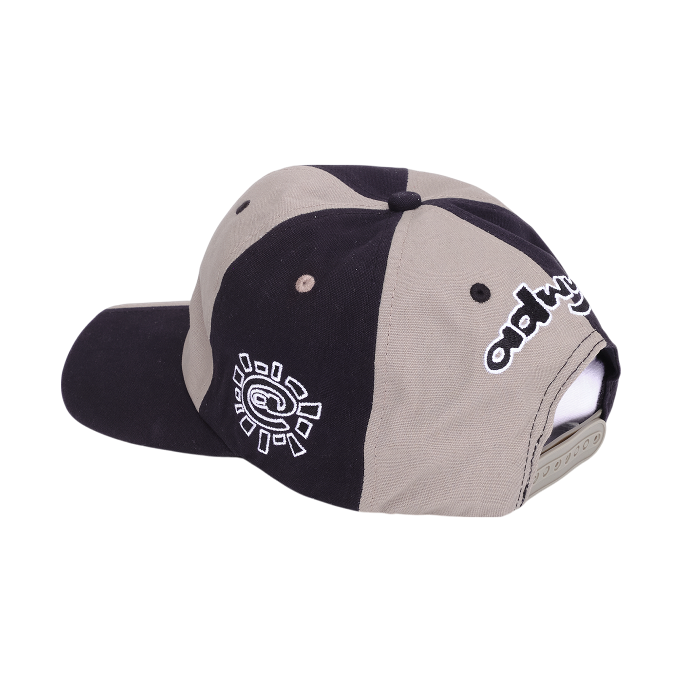 Always @ Range 5 Mixed 6-Panel Hat Grey Black