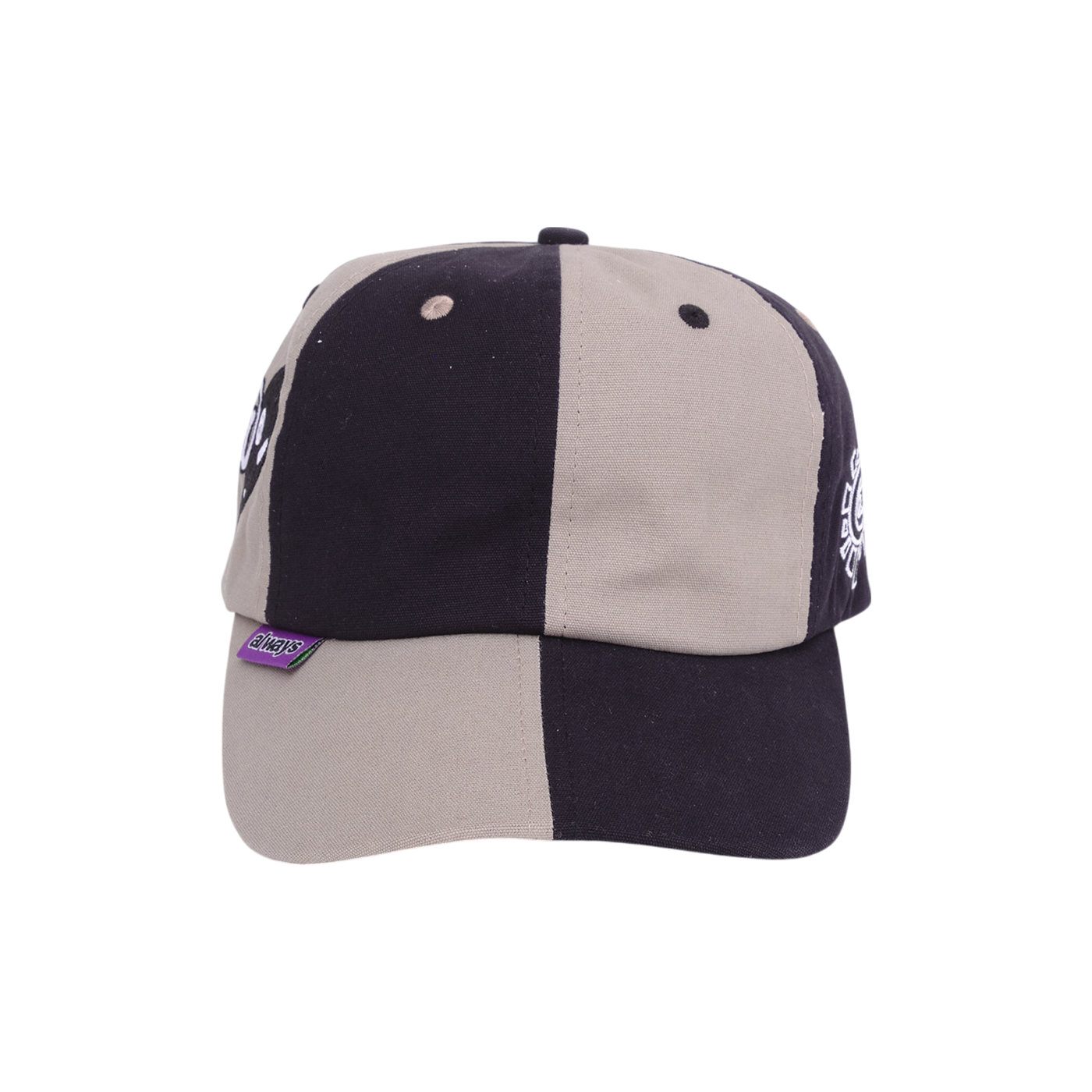 Always @ Range 5 Mixed 6-Panel Hat Grey Black