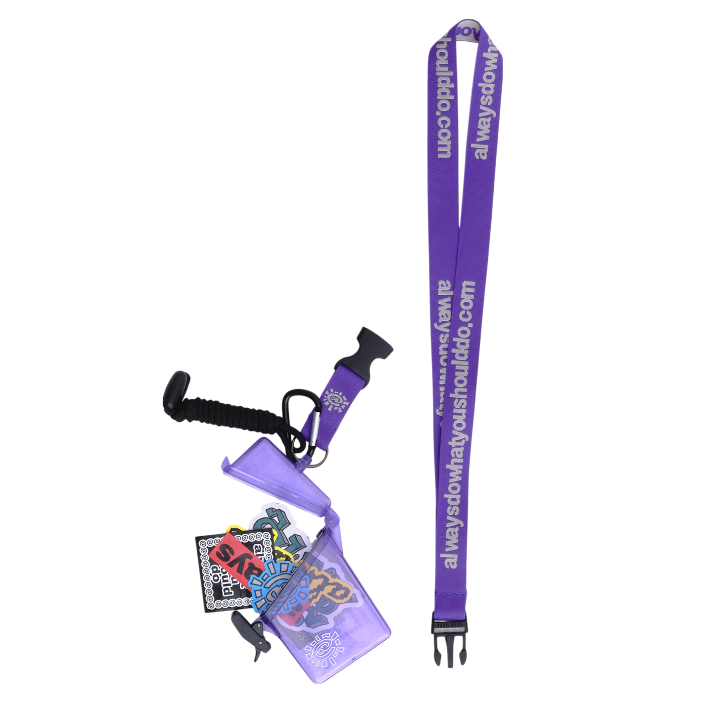 Always @ Range 5 Clear Case Purple