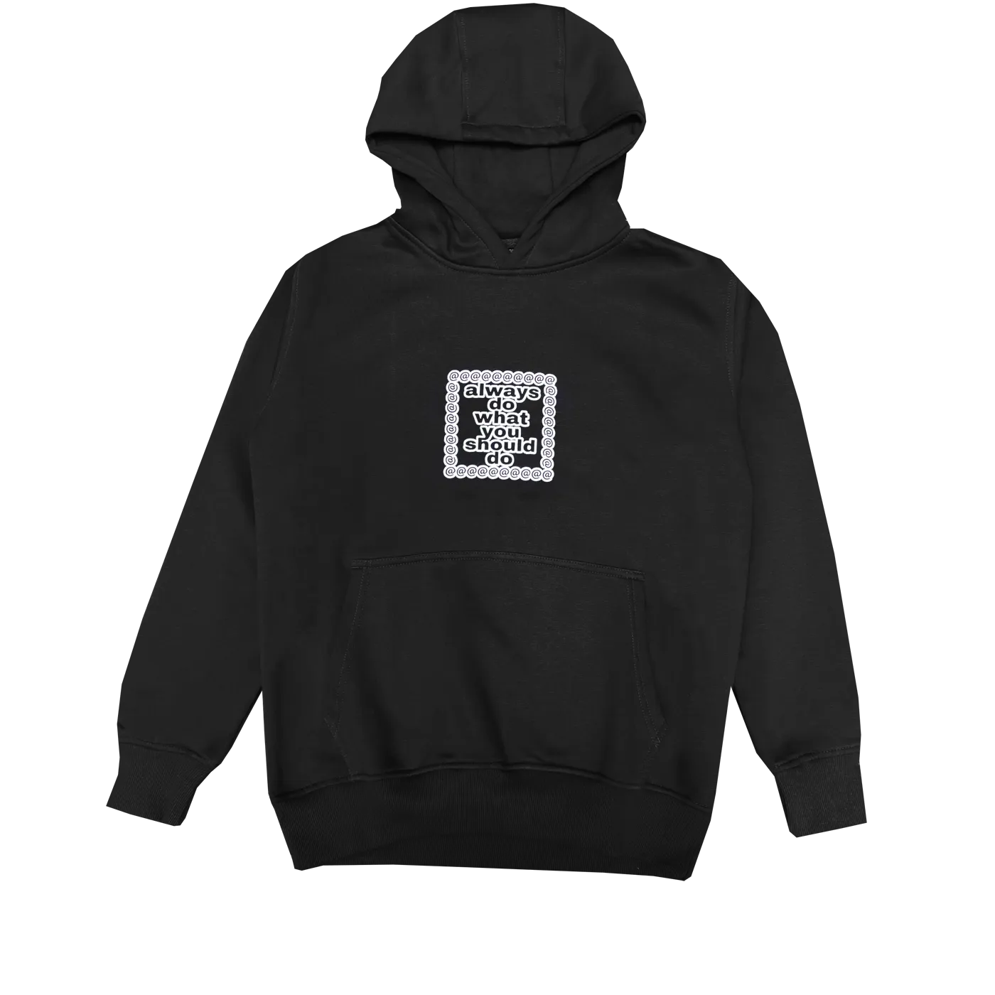 Always ADWYSD Core Hoodie Black - ARROW & BEAST