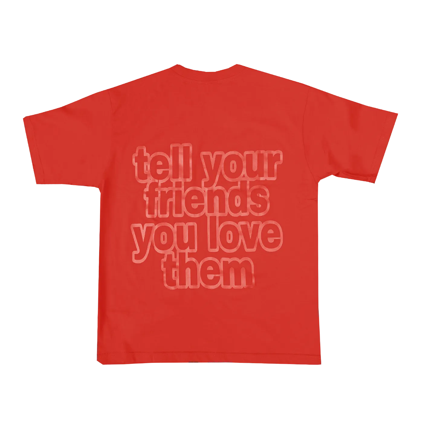 Always TYFYLT Shirt Red - ARROW & BEAST