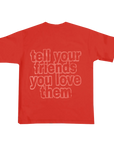 Always TYFYLT Shirt Red - ARROW & BEAST