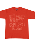 Always TYFYLT Shirt Red - ARROW & BEAST
