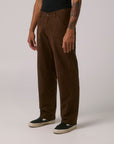FORMER MERCHANDISE VT CANVAS DISTEND CARPENTER PANT BROWN