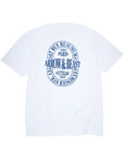 ARROW & BEAST Atelier Tee White Navy