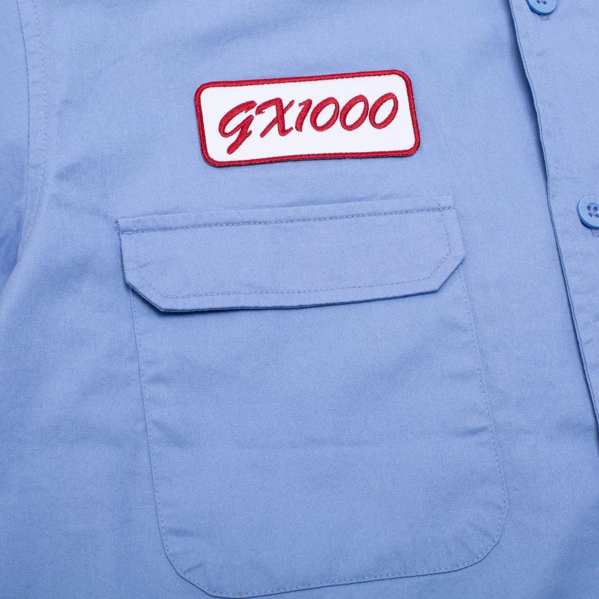 【GX1000】Fertilizer SS Button Down Shirt GX1000 Fertilizer SS Button Down Shirt Light Blue – ARROW