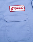 GX1000 Fertilizer SS Button Down Shirt Light Blue - ARROW & BEAST