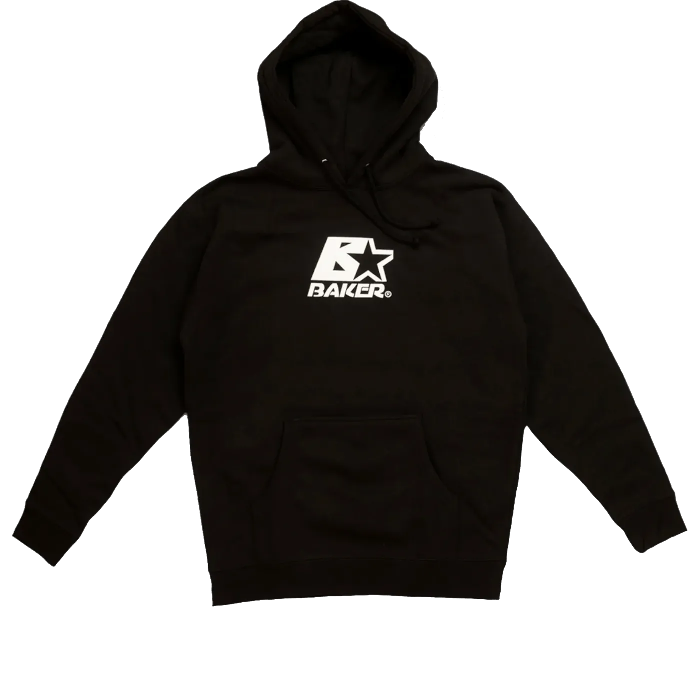 Baker Skateboards B Star Hoodie Black - ARROW & BEAST