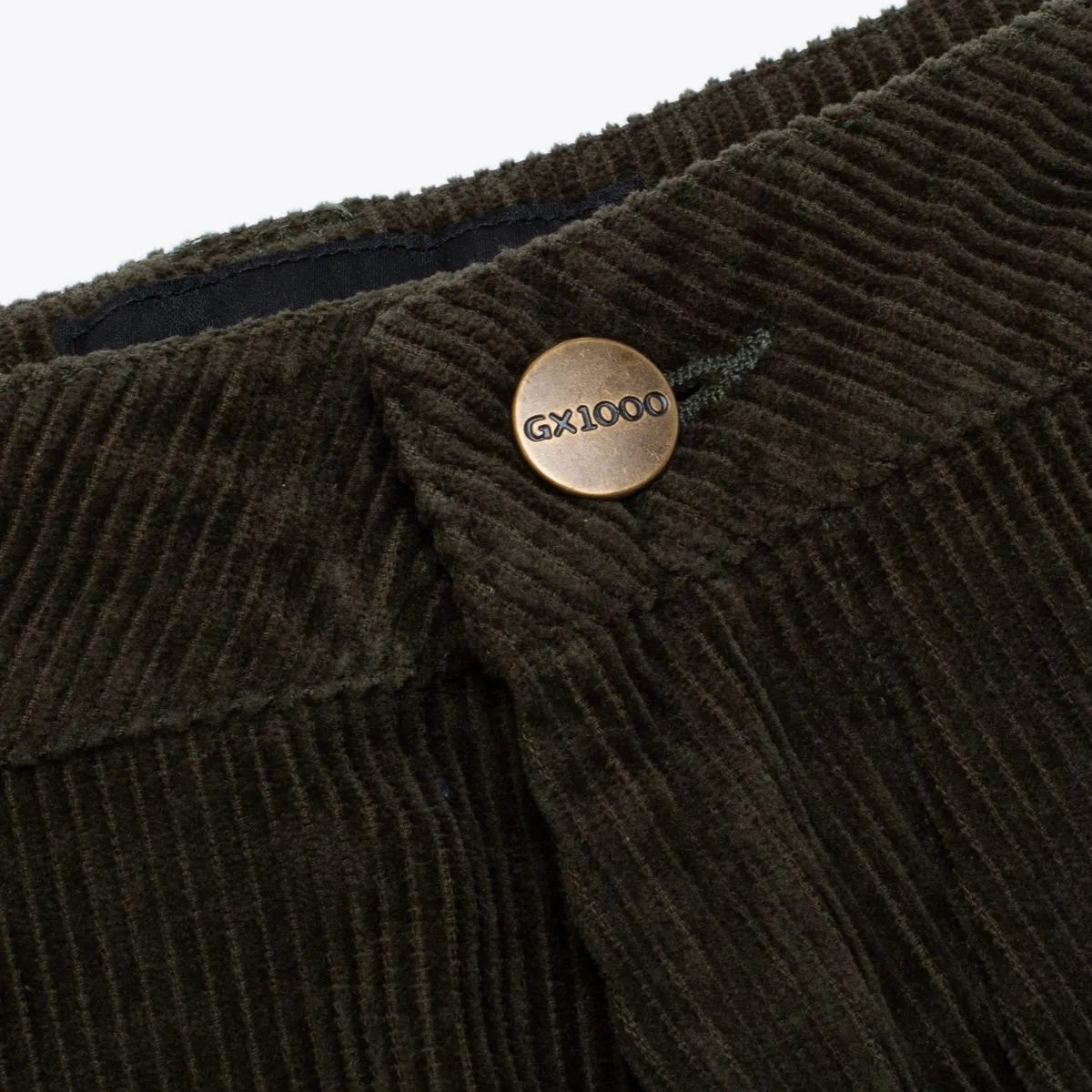 GX1000 Double Knee Corduroy Shorts Dark Green - ARROW & BEAST