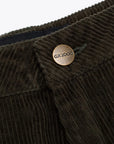 GX1000 Double Knee Corduroy Shorts Dark Green - ARROW & BEAST
