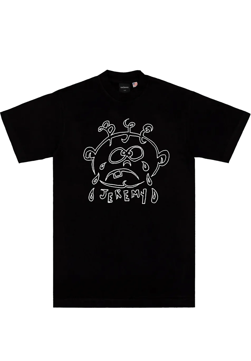 Bye Jeremy Grap Tee Black - ARROW & BEAST
